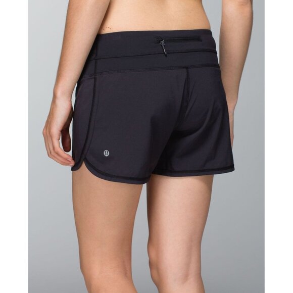Lululemon Groovy Run Short Women's Size 10 Black Lined Running Workout Training - Picture 2 of 10